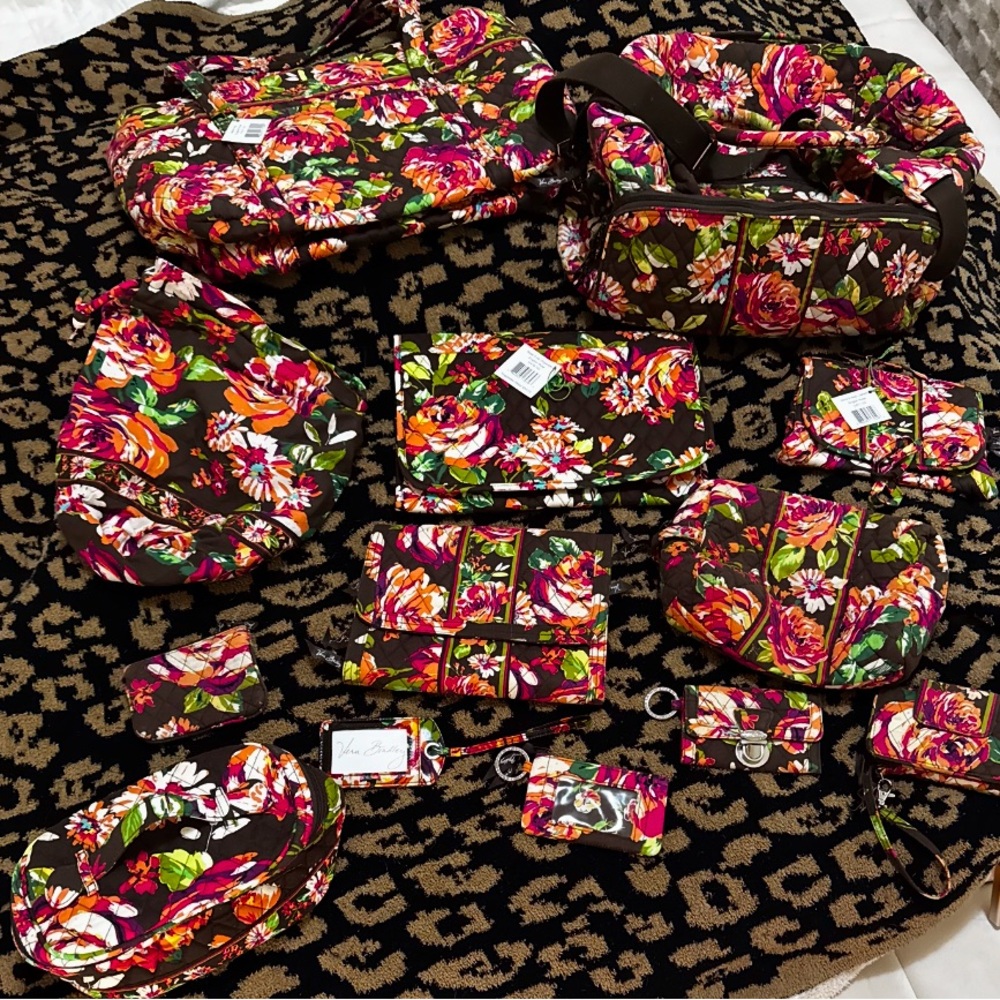 Vera Bradley English Rose Set of 13!